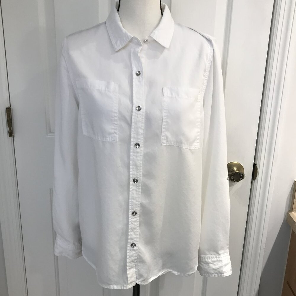Workshop Button Front Women's Long Sleeve SP